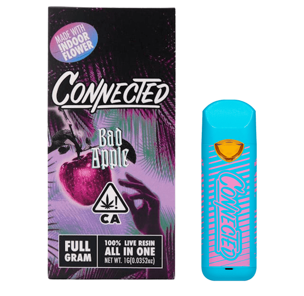 Connected | AIO Vape | 1g | Live Resin | Bad Apple