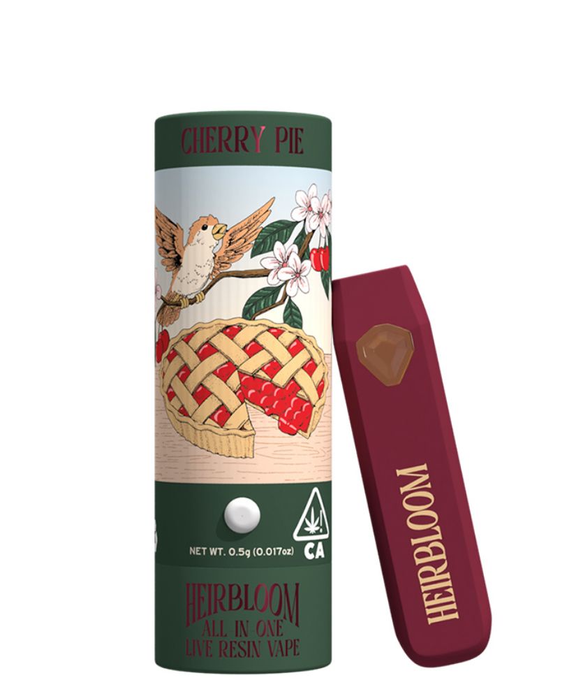 Heirbloom - Cherry Pie - Live Resin All-In-One - .5g
