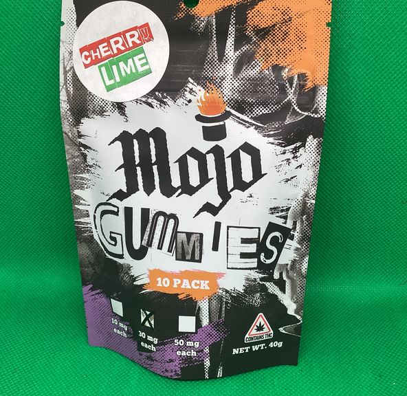 Mojo Medibles- Cherry Lime- Gummies- 300mg