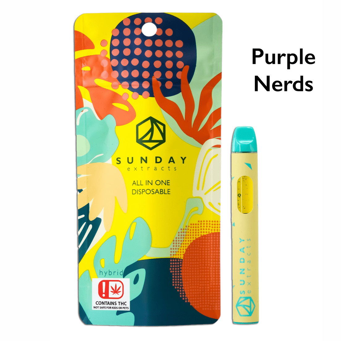 2g Dispoable - Purple Nerds - Sunday