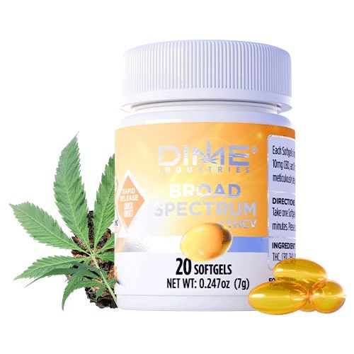 Dime Industries- Balanced Line THCV Morning Soft Gels 20ct 30mg per 600mg (S)
