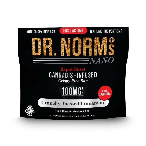 Dr. Norm's NANO Cinnamon Toast Crunch Rice Bar 100mg