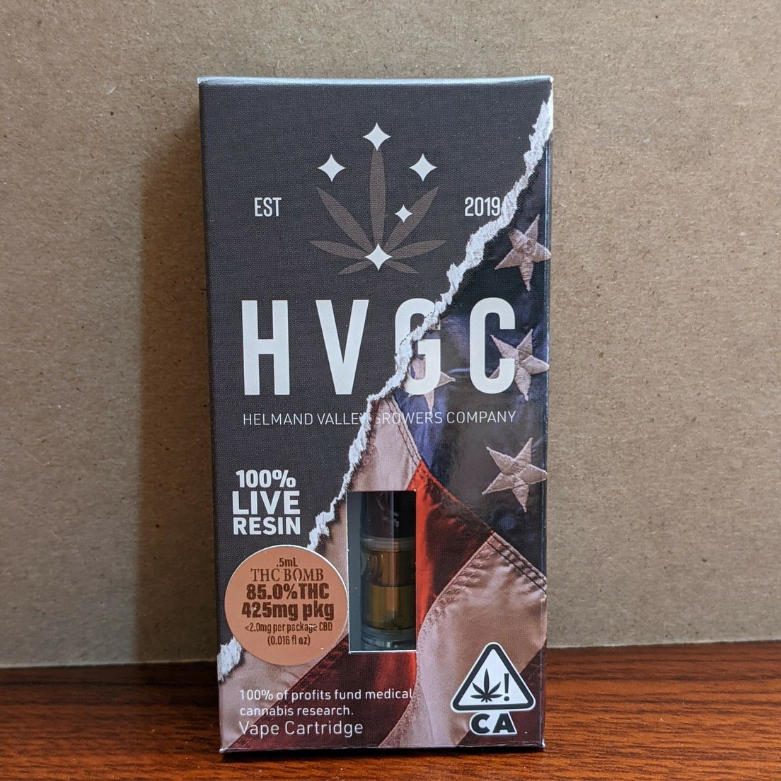 THC Bomb, .5g Cartridge, 85.0% - HVGC