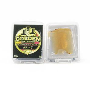 1G Sativa Shatter by Golden Concentrates