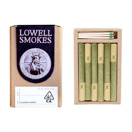 1. Lowell 6 x .6g Pre Roll Pack - Do Si Lato (I) **SALE ITEM**