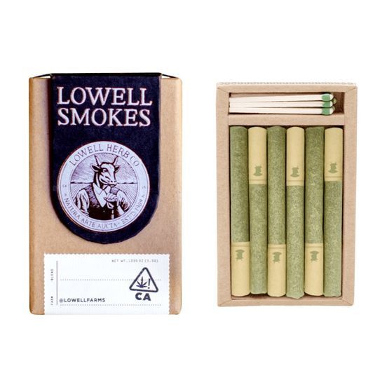 1. Lowell 6 x .6g Pre Roll Pack - Do Si Lato (I) **SALE ITEM**