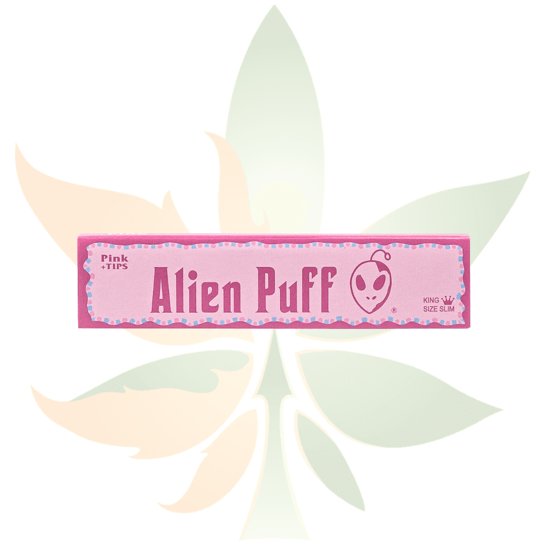 Alien Puff - King Size - Pink Rolling Papers