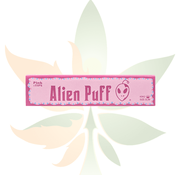 Alien Puff - King Size - Pink Rolling Papers