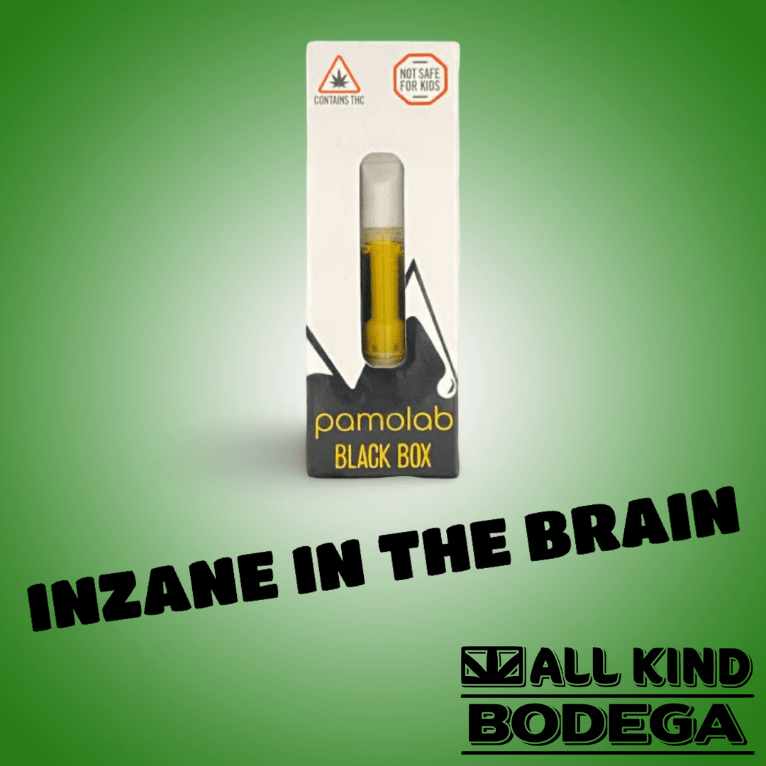 Inzane In The Brain 1g Cured Resin Vape Cart (@Pamolab)