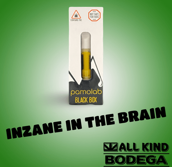 Inzane In The Brain 1g Cured Resin Vape Cart (@Pamolab)
