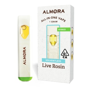 Almora - Solventless Live Rosin AIO - 1g - Purple Trainwreck