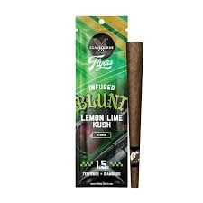 Claybourne Co. | Flyers Infused Blunt | Lemon Lime Kush | 1.5g | H