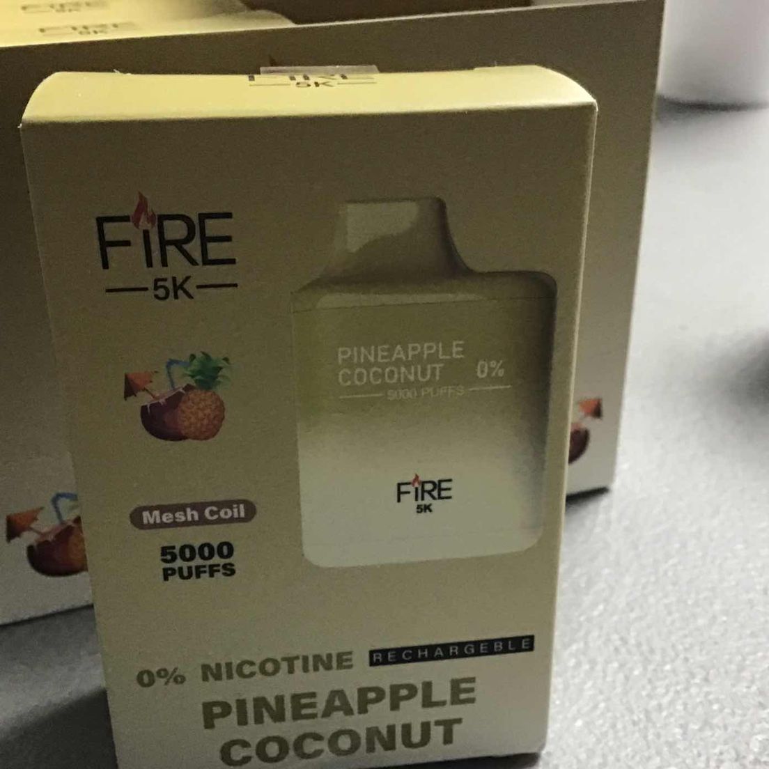fire pineapple coconut