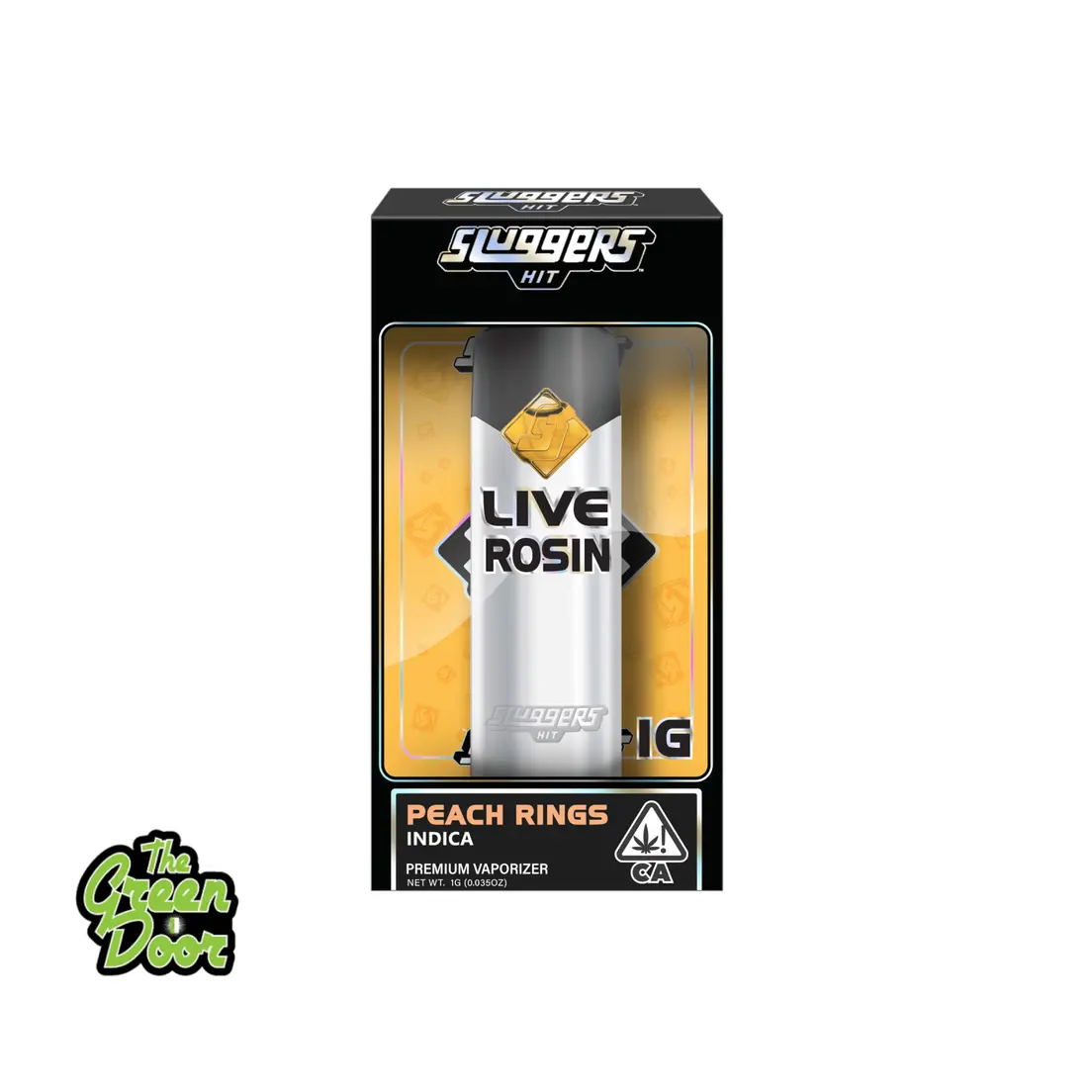 SLUGGERS - Peach Rings - Rosin - Vape - 1g****