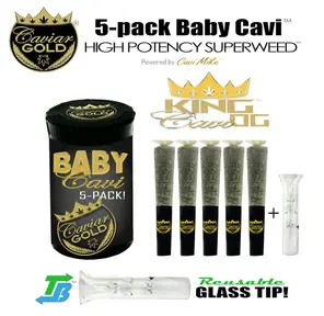 Caviar Gold - King Cavi OG Infused Mini Pre-Rolls - 5ct