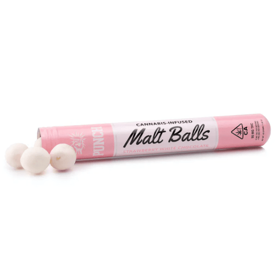 Malt Balls Strawberry White Chocolate at KUSHAGRAM