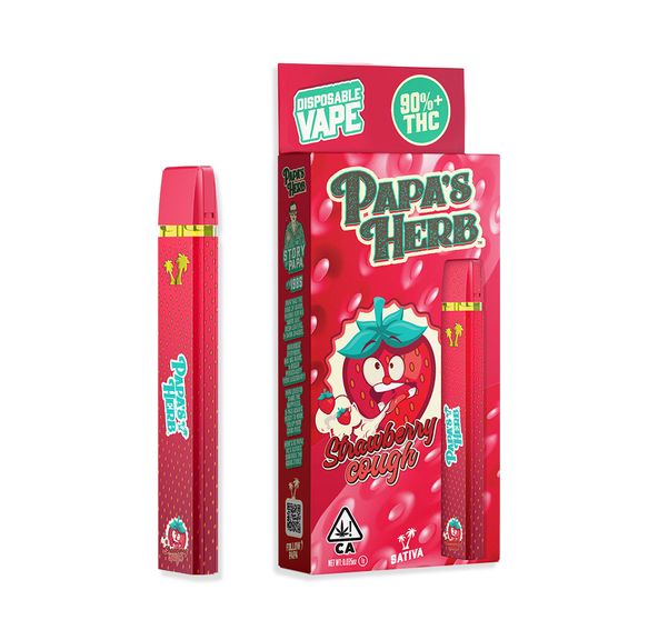 Strawberry Cough All In One Vape