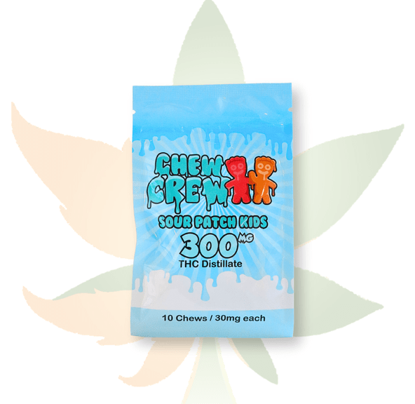 Chew Crew - 300mg THC - Gummies - Sour Patch Kids