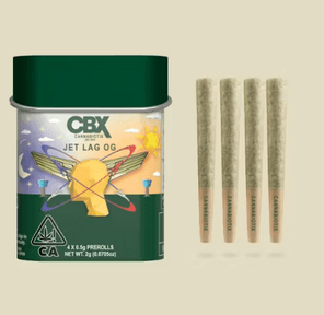 Jet Lag OG Preroll 4 Pack