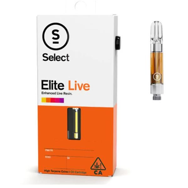 1. Select Elite Live 1g THC Cartridge - Lemon G (H) **SALE ITEM**