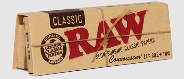 1 1/4 RAW Classic Rolling Papers
