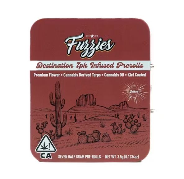 Infused Pre-Roll Pack Destination - Fruit Punch (7pk)