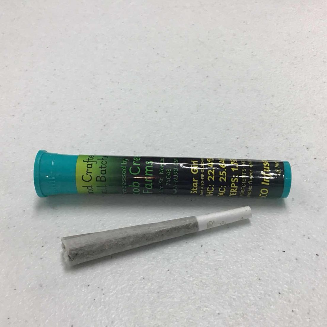 Doob Creek Star Girl Flower pre-roll w/ Feco 1g