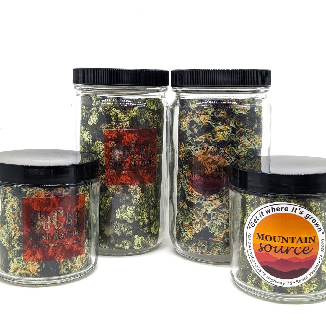 MSD GLASS JAR MED
