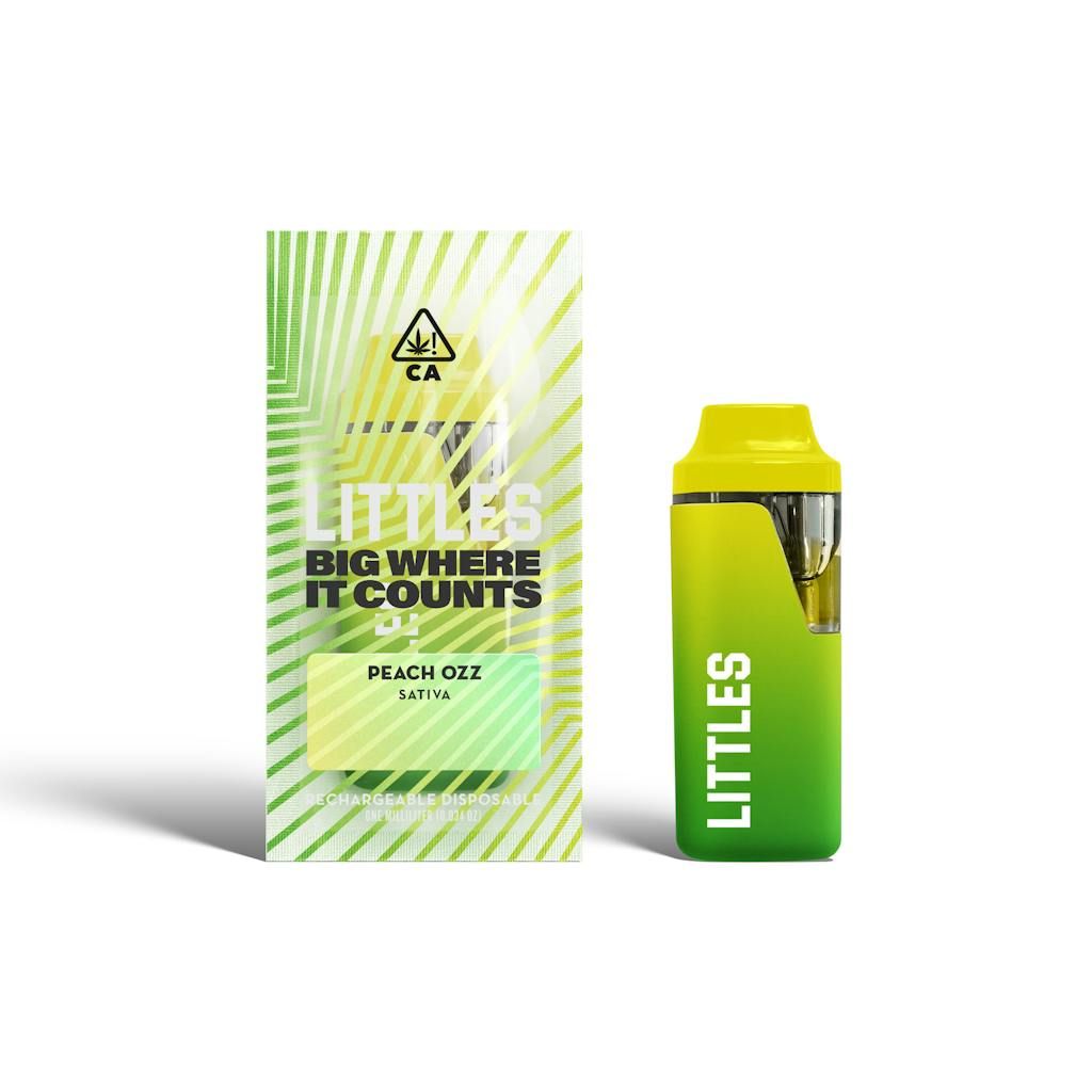 Littles - Peach Ozz Vape Disposable 1G