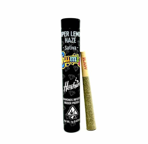 CRUMBZ - Super Lemon Haze 1g Infused Preroll