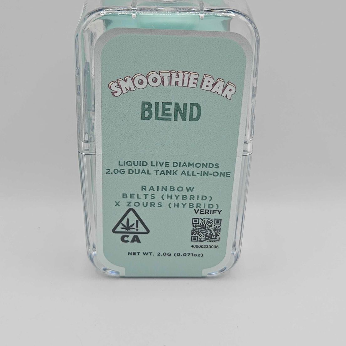 Smoothie Bar - Disposable - Rainbow Belts x Zours - 2G