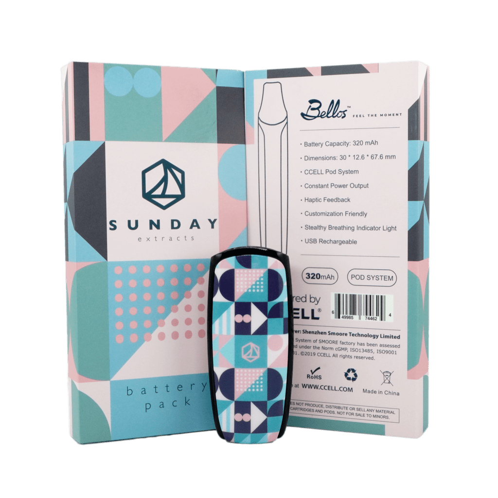 Sunday Extracts - Bellos Battery Blue & Pink