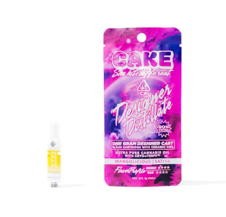 Cake - Mangolicious 510 Vape Cartridge 1g