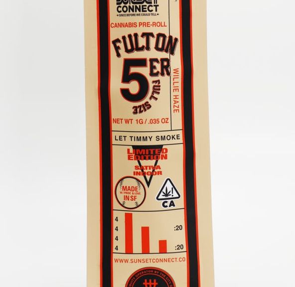 Sunset Connect - Willie Haze Pre roll 1g