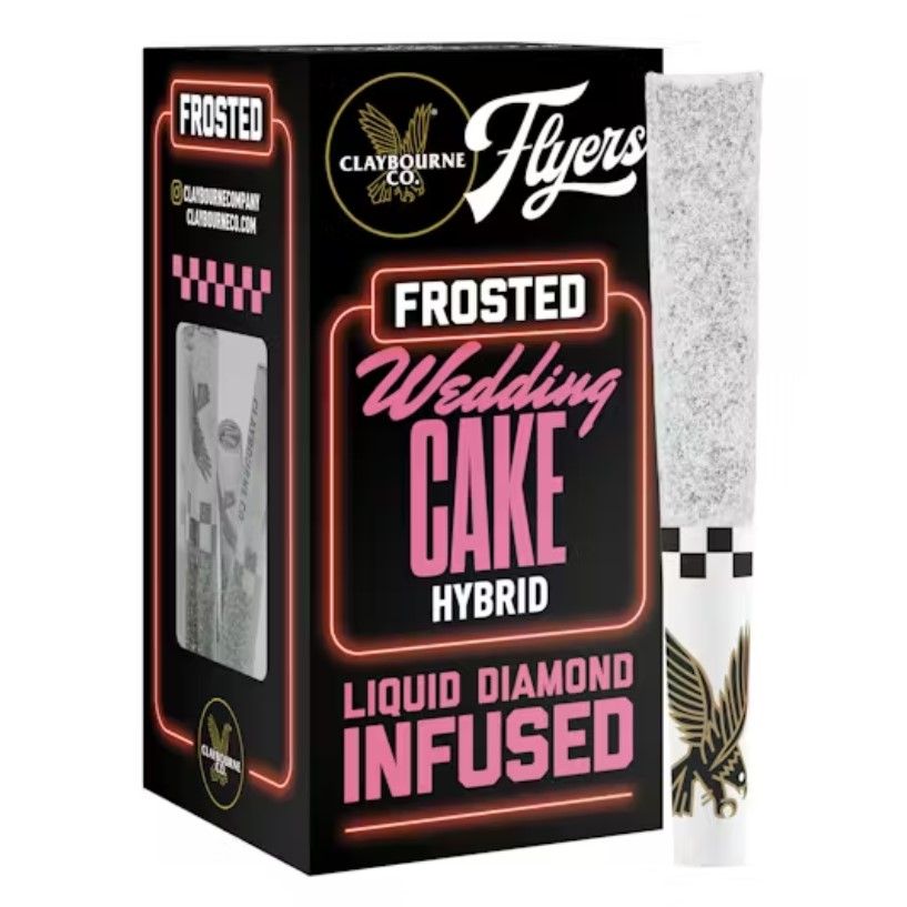 Wedding Cake - Diamond Frosted Flyers Pre-Rolls