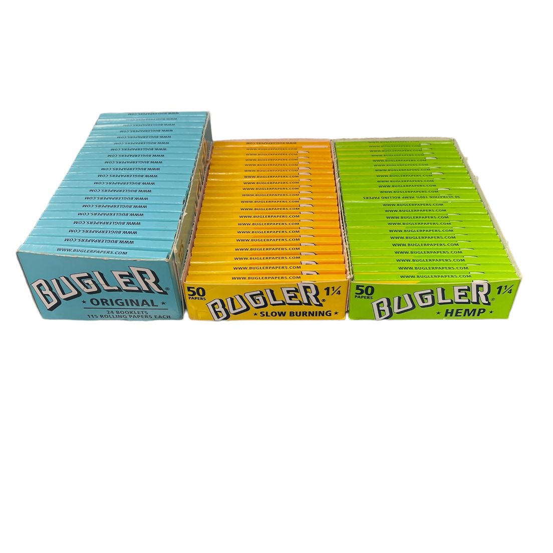 Bugler - 1 1/4 Hemp Rolling Papers