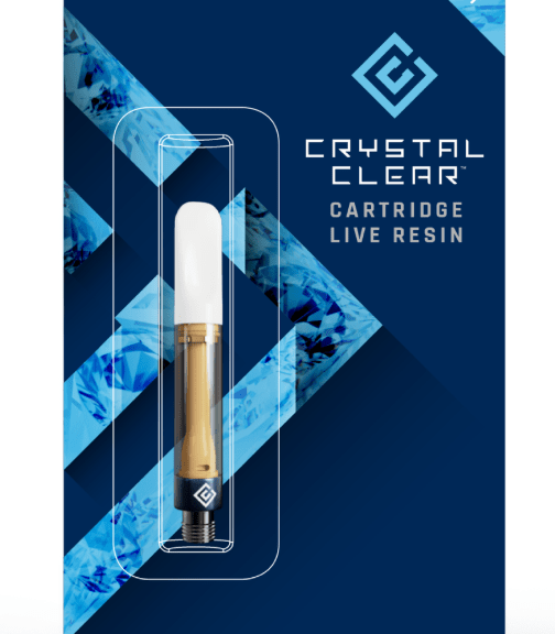 Crystal Clear - Blue Dream - Live Resin Cartridge 1g