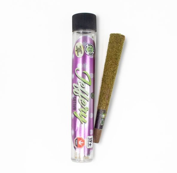 Sativa 1.5G Jeffery's Single Pre-Rolled Hemp Blunt by Pineapple Express Meds PEX / PEM