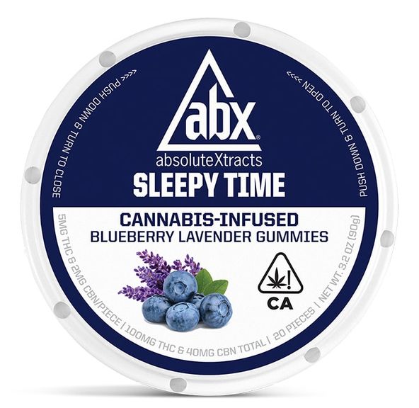 [ABX] CBN Gummies - 3:2 - Blueberry Lavender