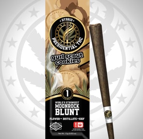 PRESIDENTIAL THC GURL SCOUT COOKIES MOONROCK BLUNT 1.5G