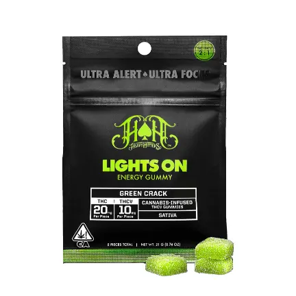 Green Crack (Lights On) Gummies 21.00 g