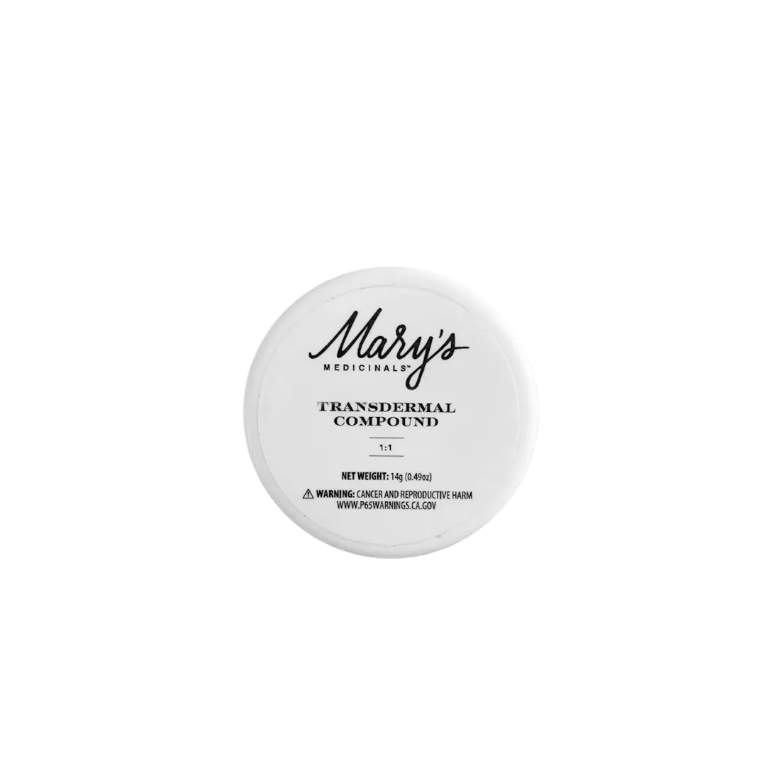 Mary's Medicinals Topical Transdermal Compound 1:1 250mg CBD / 250mg THC