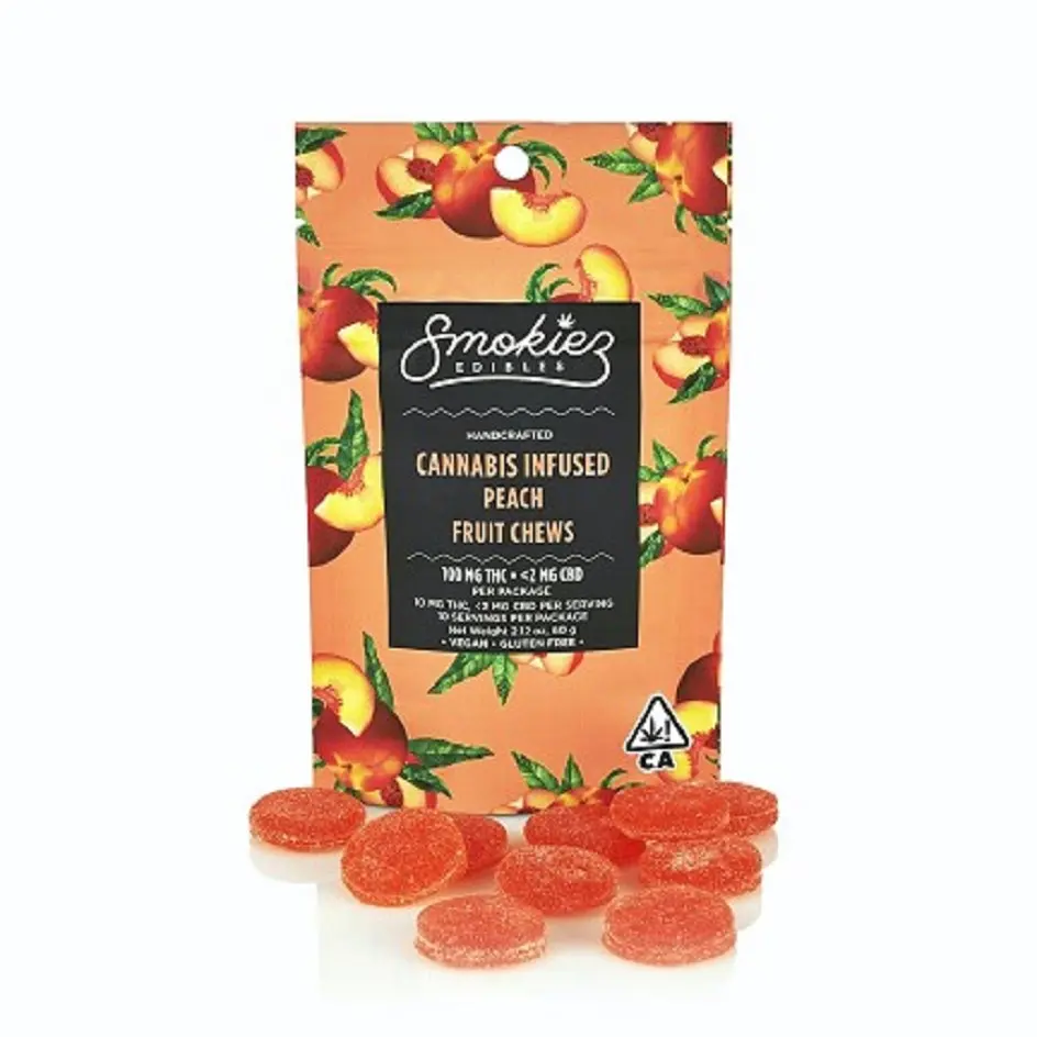 100mg Fruit Chews - Peach 60.00 g