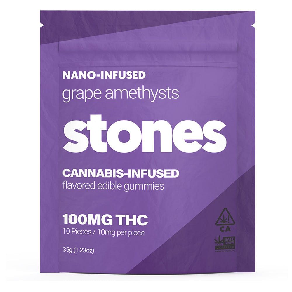 100mg Grape Amethyst Gummies - STONES
