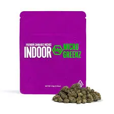 MICRO GREENZ - SUNSET SHERB x PIXIE DUST - (smalls) - 3.5G - INDICA