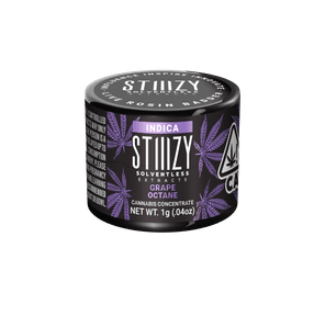 STIIIZY- GRAPE OCTANE 1G LIVE ROSIN BADDER