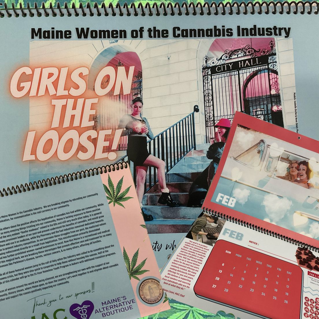 2022 Maine Women of the Cannabis Industry - Charity Calendar