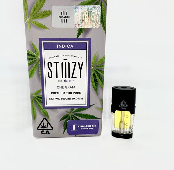 1g King Louis XIII (Indica) Pod - Stiiizy + 1g House Pick Preroll