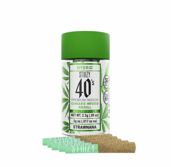 .5G 40s PREROLL MULTI PACK - STRAWNANA
