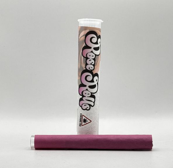 Leb City - Pressed Rose Roll - Glass Tip - Gorilla Glue - Hybrid - 2g